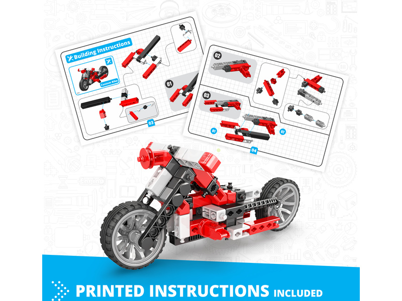 Engino Inventor Mechanics motorka 5 modelů