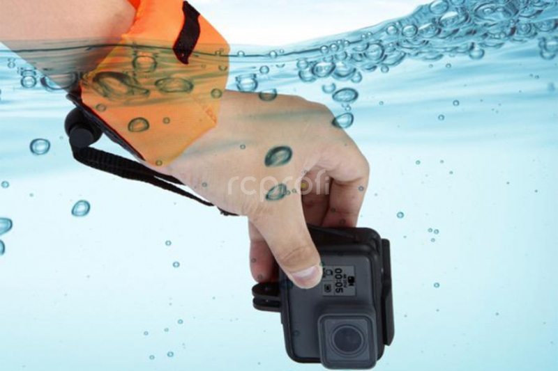 Floating Wrist Strap for Action Cameras