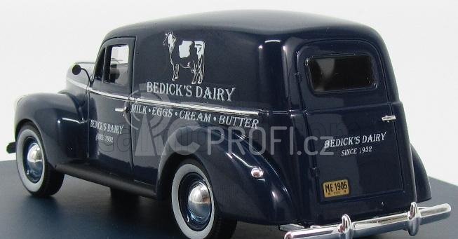 Genuine-ford-parts Ford usa Panel Van Bedick's Dairy Milk Eggs Cream Butter 1940 1:43 Blue