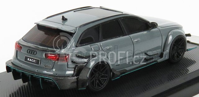 Glm-models Audi A6 Rs6 Avant Race Darwinpro Widebody 2017 1:64 Cementová Šedá