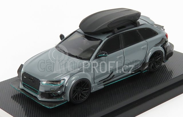 Glm-models Audi A6 Rs6 Avant Race Darwinpro Widebody 2017 1:64 Cementová Šedá