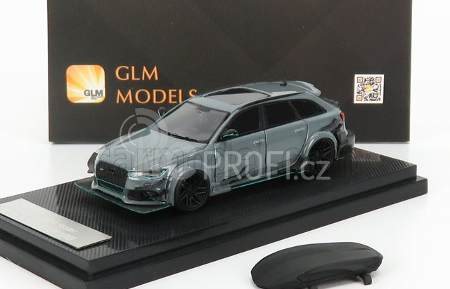 Glm-models Audi A6 Rs6 Avant Race Darwinpro Widebody 2017 1:64 Cementová Šedá