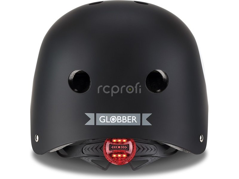 Globber - Dětská přilba Elite Lights Navy Blue Racing XS/S