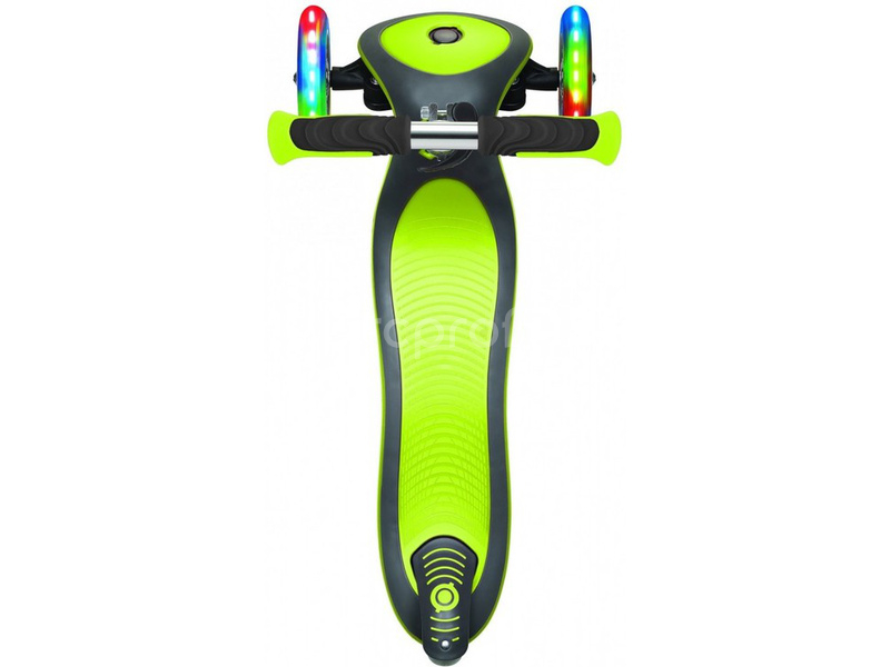 Globber - Koloběžka Elite Deluxe Lights Lime Green