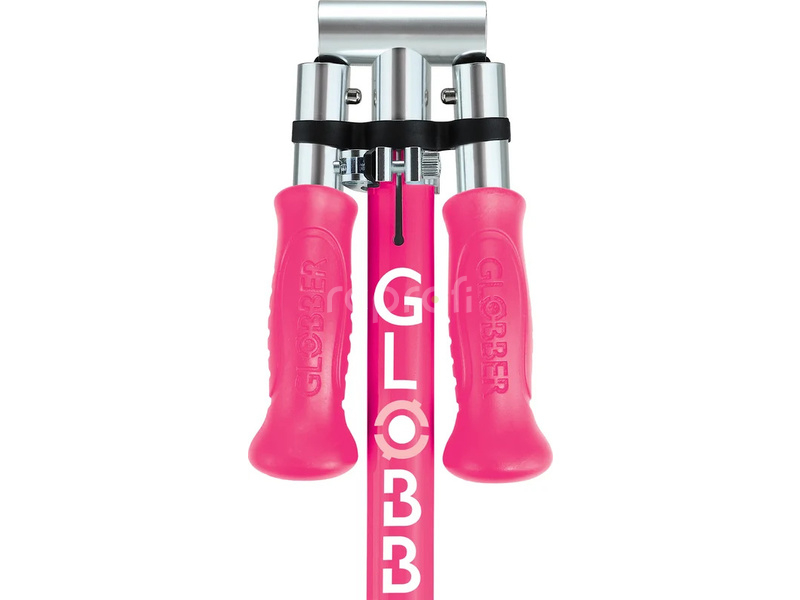 Globber - Koloběžka Junior Flow Lights skládací Fuchsia