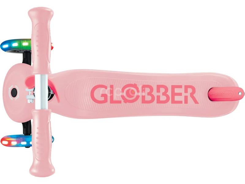 Globber - Koloběžka Primo Plus Lights V2 Fuchsia/Sky Blue