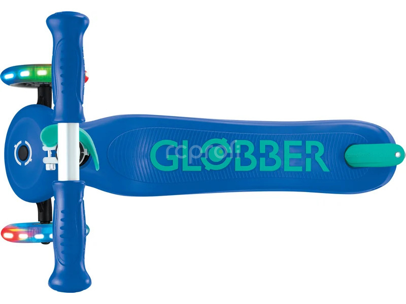 Globber - Koloběžka Primo Plus Lights V2 Fuchsia/Sky Blue