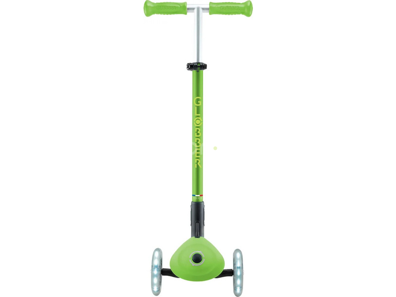 Globber - Koloběžka Primo Plus Lights V2 skládací Apple Green/Lime Green