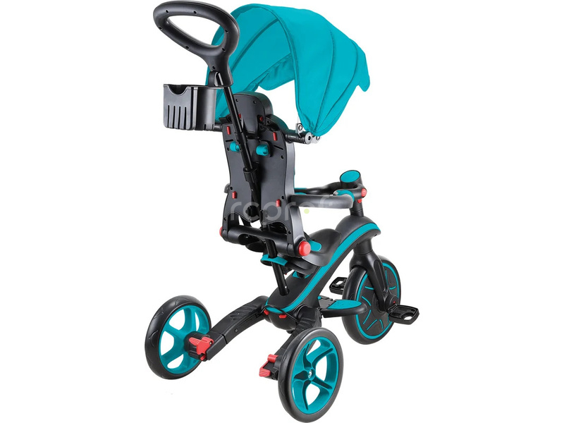 Globber - Tříkolka Explorer Trike 4in1 skládací Teal