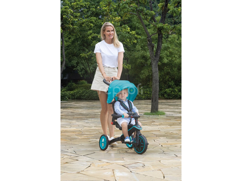 Globber - Tříkolka Explorer Trike 4in1 skládací Teal