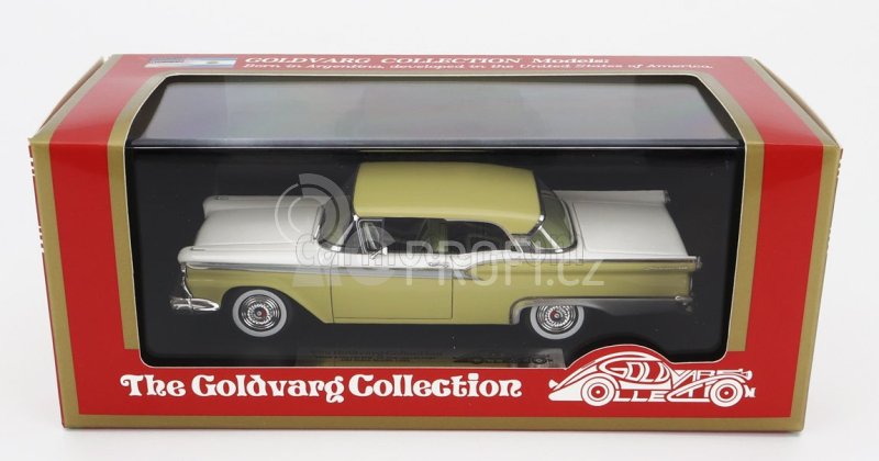 Goldvarg Ford usa Fairlane 1959 1:43 Žlutá Bílá