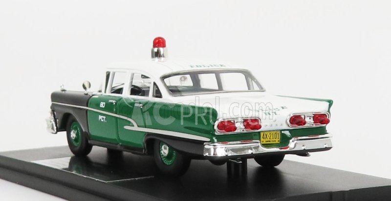 Goldvarg Ford usa Ford Custom 300 New York City Police Department 1958 1:43 Bílá Zelená Černá