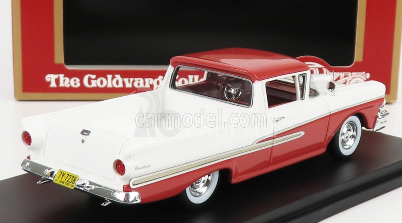 Goldvarg Ford usa Ranchero Pick-up 1958 1:43 Červená Bílá