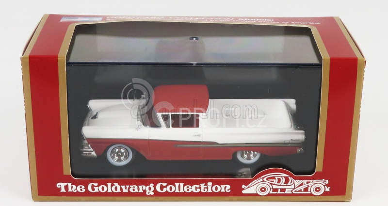 Goldvarg Ford usa Ranchero Pick-up 1958 1:43 Červená Bílá