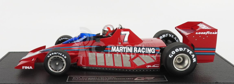 Gp-replicas Brabham F1 Bt46 Alfa Romeo Prototype Martini Racing N 7 1:18, červená