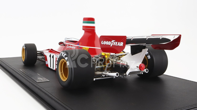 Gp-replicas Ferrari F1  312 B3 N 11 4th Brazil Gp 1975 Clay Regazzoni 1:12 Red