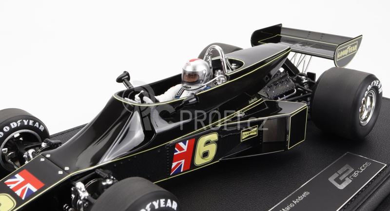 Gp-replicas Lotus F1 77 John Player Team Lotus N 6 Mario Andretti 1:18, černá