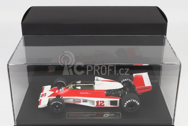 Gp-replicas Mclaren F1 M23 Ford Cosworth Marlboro Mclaren Team N 12 1:18, červená