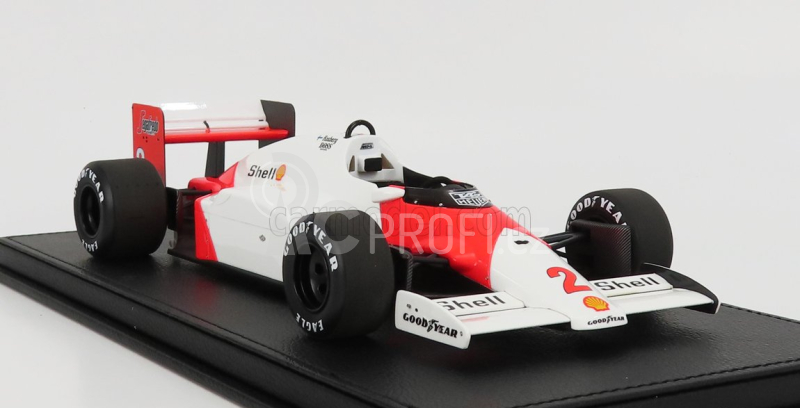 Gp-replicas Mclaren F1 Mp4/2c N 2 Season 1986 Keke Rosberg 1:18, bíločervená