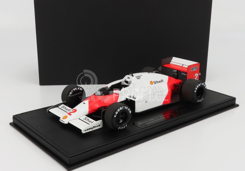 Gp-replicas Mclaren F1 Mp4/2c N 2 Season 1986 Keke Rosberg 1:18, bíločervená