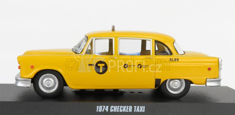 Greenlight Checker Marathon Taxi 1974 - John Wick Iii Parabellum Movie 1:43 Žlutá