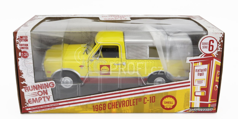 Greenlight Chevrolet C-10 Pick-up Shell 1968 1:24 Žluté Stříbro