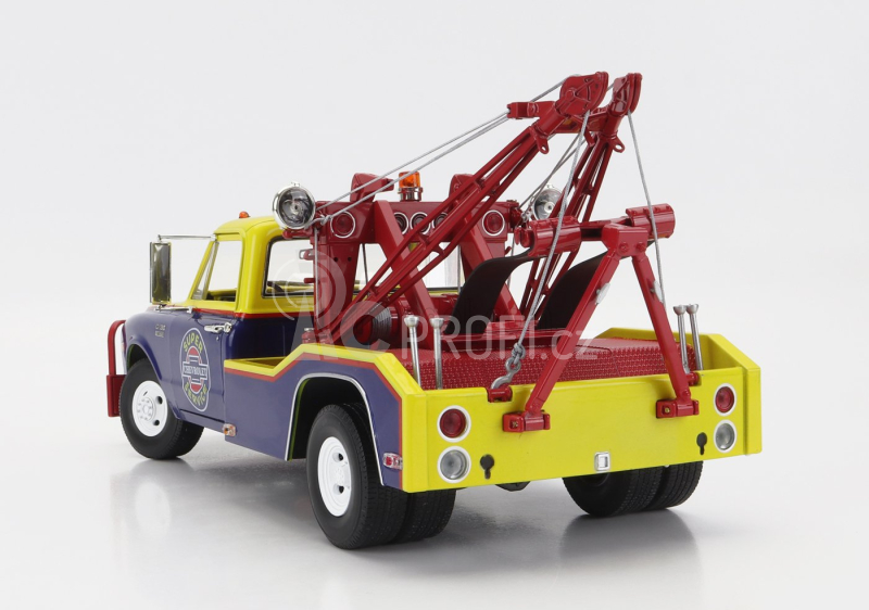 Greenlight Chevrolet C-30 Truck 1969 Odtahový vůz 1:18, modrožlutá