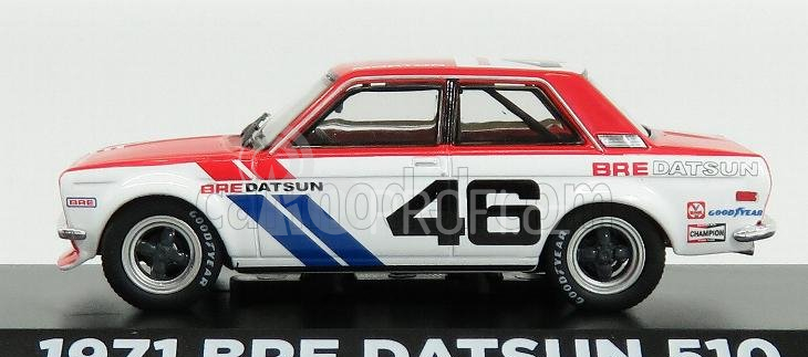 Greenlight Datsun 510 Brock Racing N 46 Tokyo Torque 1971 1:43 Červená Bílá