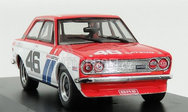 Greenlight Datsun 510 Brock Racing N 46 Tokyo Torque 1971 1:43 Červená Bílá