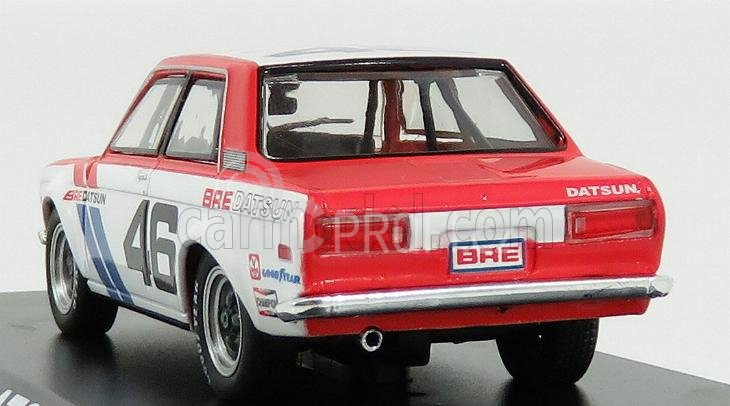 Greenlight Datsun 510 Brock Racing N 46 Tokyo Torque 1971 1:43 Červená Bílá