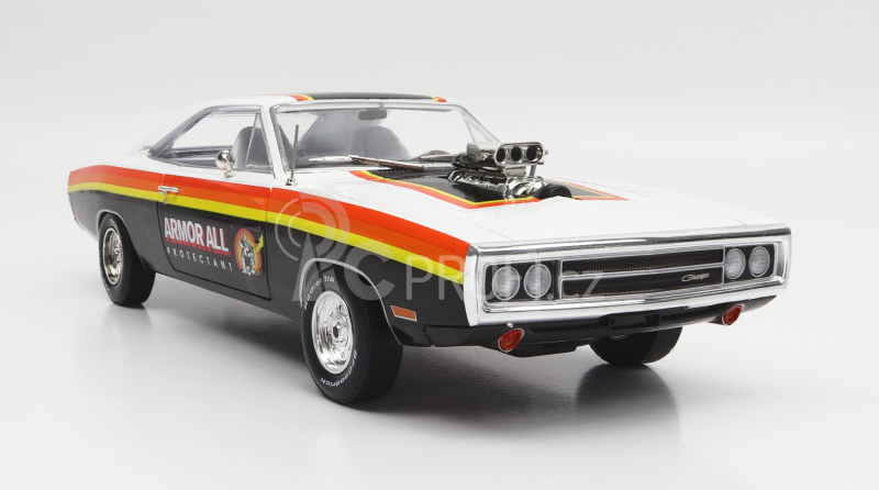 Greenlight Dodge Charger Coupe 1970 1:18 Bílá Černá Červená Žlutá