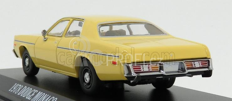 Greenlight Dodge Monaco 1978 - The Greatest American Hero 1:43 Žlutá