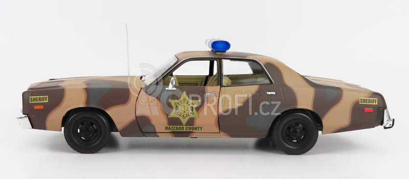 Greenlight Dodge Monaco Hazzard Police Hazzard County 1978 1:18 Camouflage