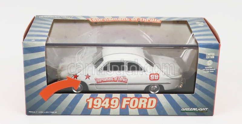 Greenlight Ford usa 1949 Thrills Thrills Show Car 1:43 Bílá