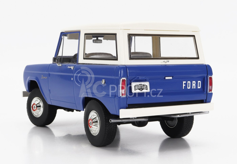 Greenlight Ford usa Bronco 1966 1:18 Modrá Bílá