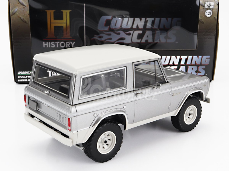 Greenlight Ford usa Bronco 1967 - Counting Cars 1:24 Silver