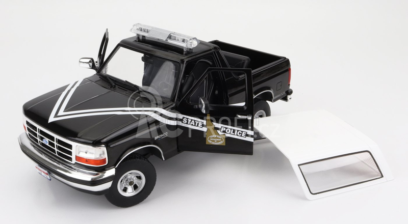 Greenlight Ford usa Bronco Idaho State Police 1996 1:18 Černá Bílá