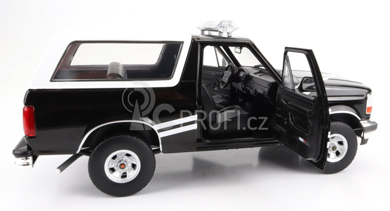 Greenlight Ford usa Bronco Idaho State Police 1996 1:18 Černá Bílá