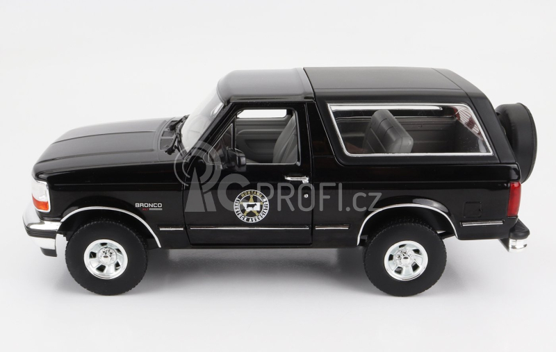 Greenlight Ford usa Bronco Montana Livestock Association 1992 - Yellowstone 1:18 Black