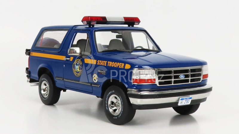 Greenlight Ford usa Bronco Xlt New York State Police Department 1996 1:18 Blue