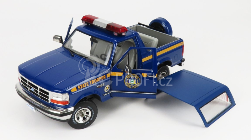 Greenlight Ford usa Bronco Xlt New York State Police Department 1996 1:18 Blue