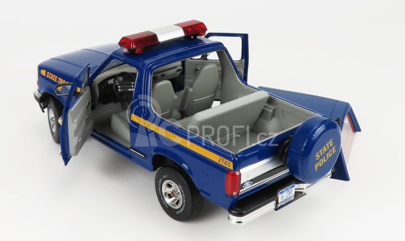 Greenlight Ford usa Bronco Xlt New York State Police Department 1996 1:18 Blue