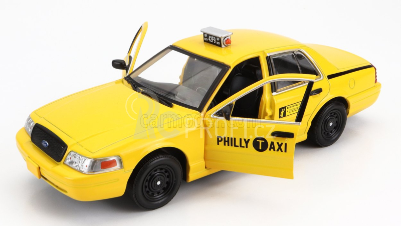 Greenlight Ford usa Crown Victoria Philly Taxi 2015 - Creed 1:24 Žlutá