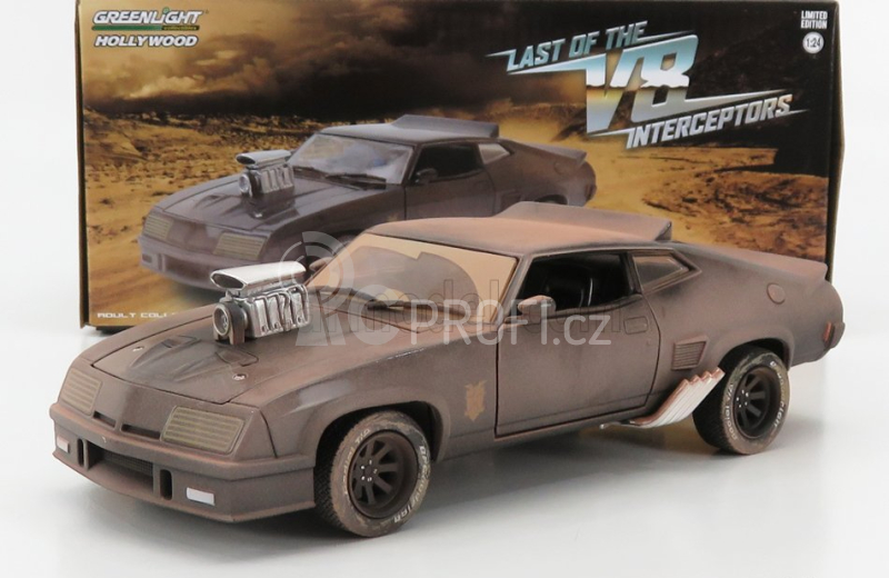 Greenlight Ford usa Falcon Xb Interceptor Weathered Version 1973 Madmax Movie 1:24