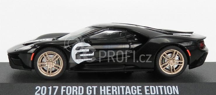 Greenlight Ford usa Gt N 2 Heritage Edition 2019 1:43 Černá Stříbrná