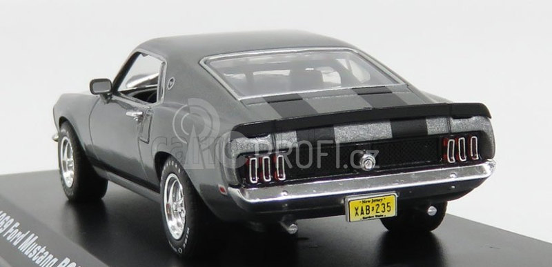 Greenlight Ford usa Mustang Boss 429 Coupe 1969 - John Wick Movie I 2014 1:43 Grey Met