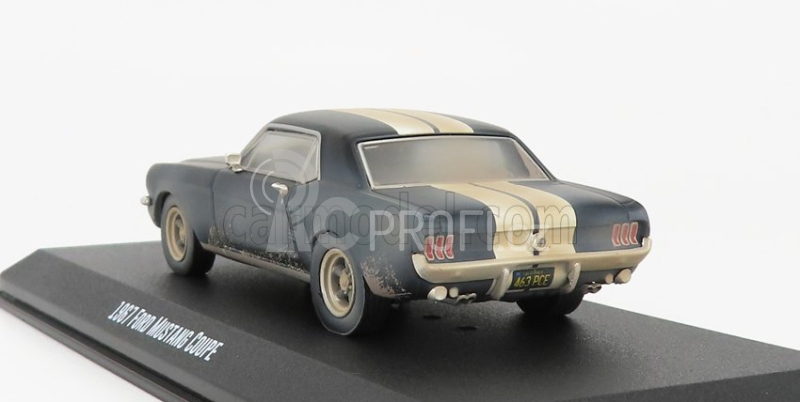 Greenlight Ford usa Mustang Coupe 1967 - Adonis Creed's Ii 1:43 Matt Black