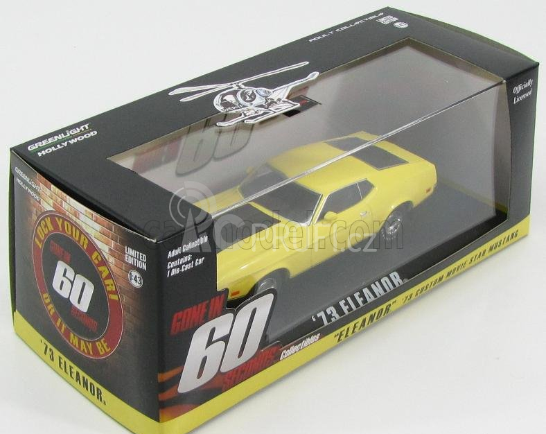 Greenlight Ford usa Mustang Mach 1 - Eleanor - Fuori In 60 Secondi - Gone In 60 Seconds 1:43 Žlutá