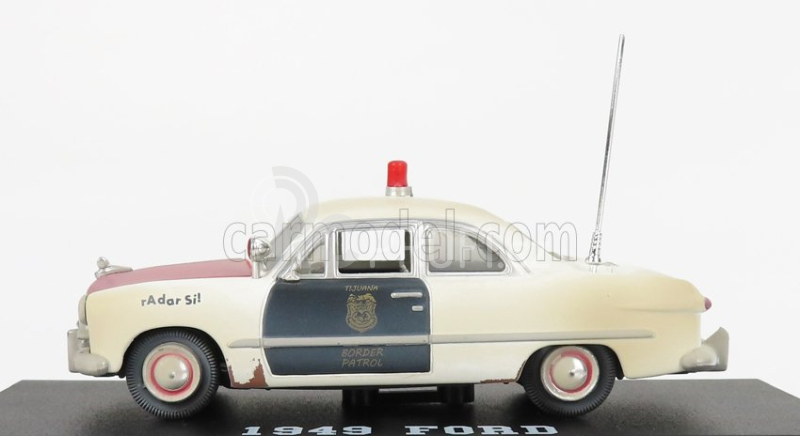 Greenlight Ford usa Tijuana Police Mexico Border Patrol 1949 1:43 Bílá Černá Červená