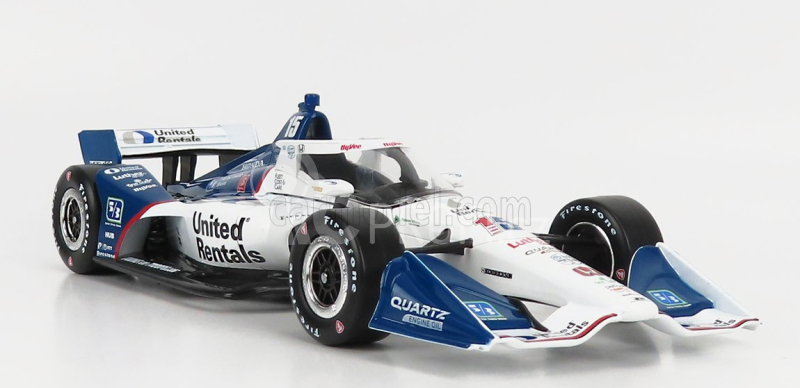 Greenlight Honda Team Letterman Lanigan Racing N 15 1:18, bílomodrá